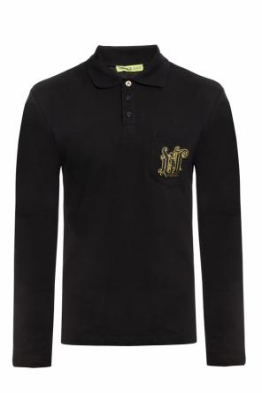 Logo-embroidered polo shirt, zdjęcie 1 Logo-embroidered polo shirt od Versace Jeans
